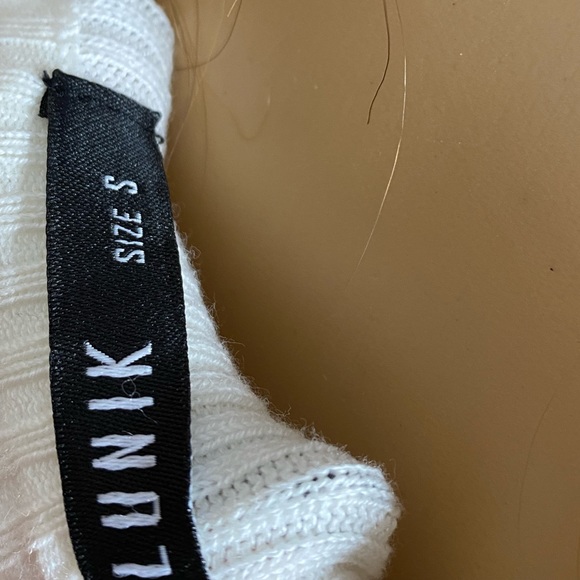 Nasty Gal Cream Flare Sleeve Sweater Dress - Picture 12 of 14